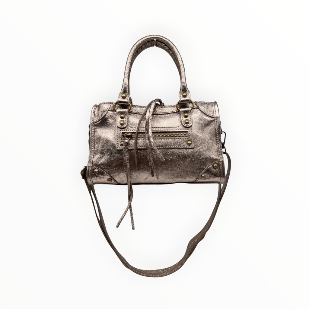 Sac à main cuir irisé Judith Mini LOUISA LEE - Sacs - LOUISA LEE
