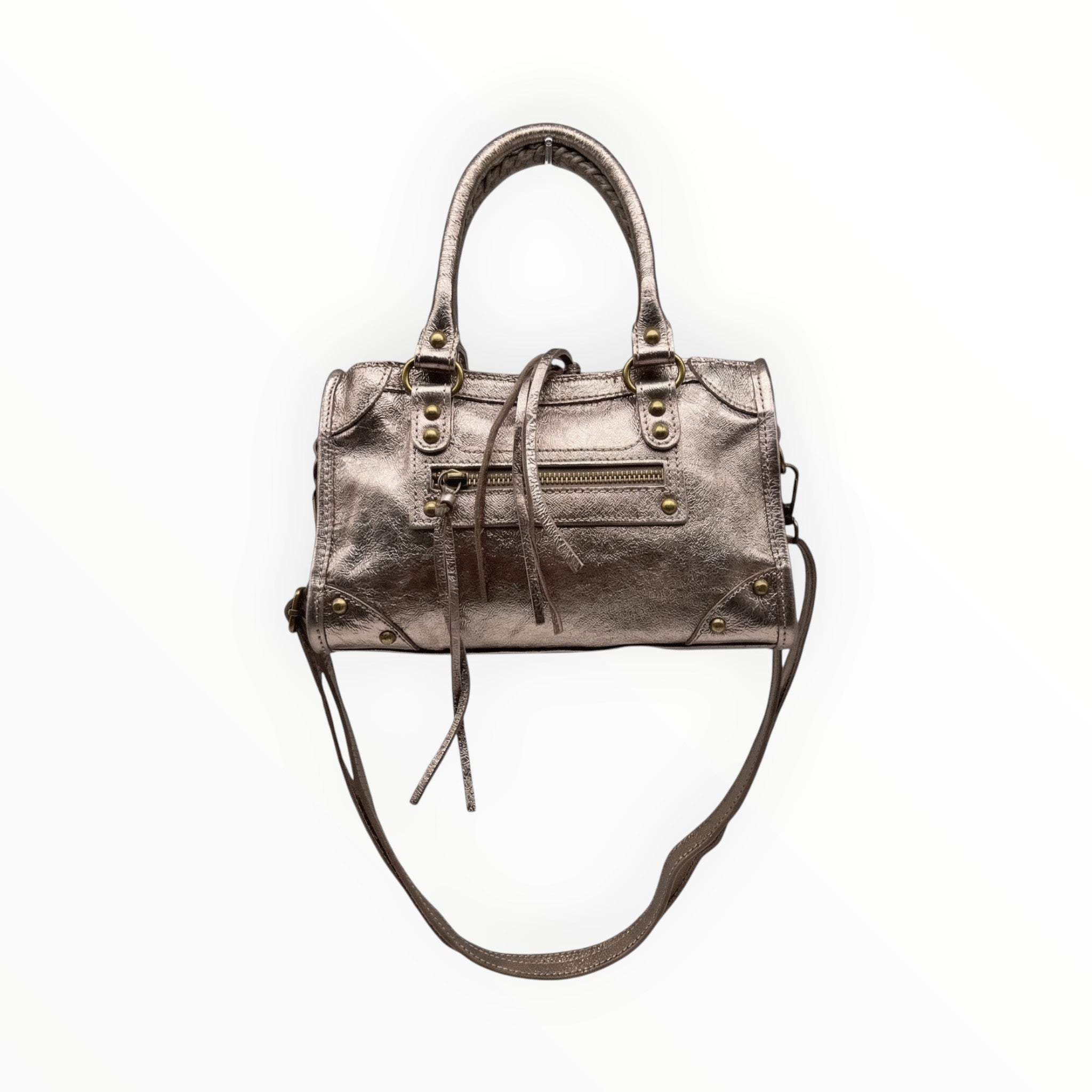 Sac à main cuir irisé Judith Mini LOUISA LEE - Sacs - LOUISA LEE