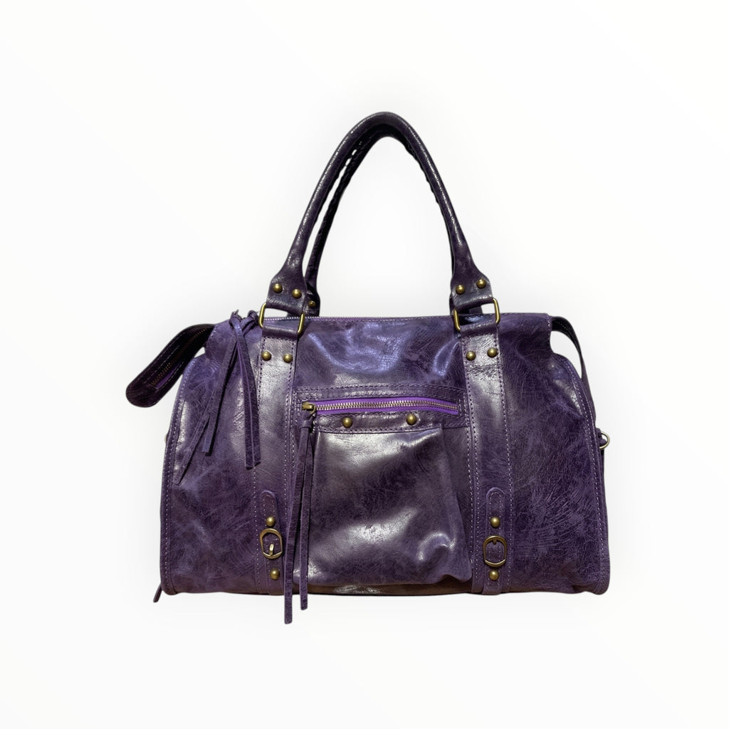 Sac cuir mat tressé CAPUCINE L LOUISA LEE - Sacs - LOUISA LEE