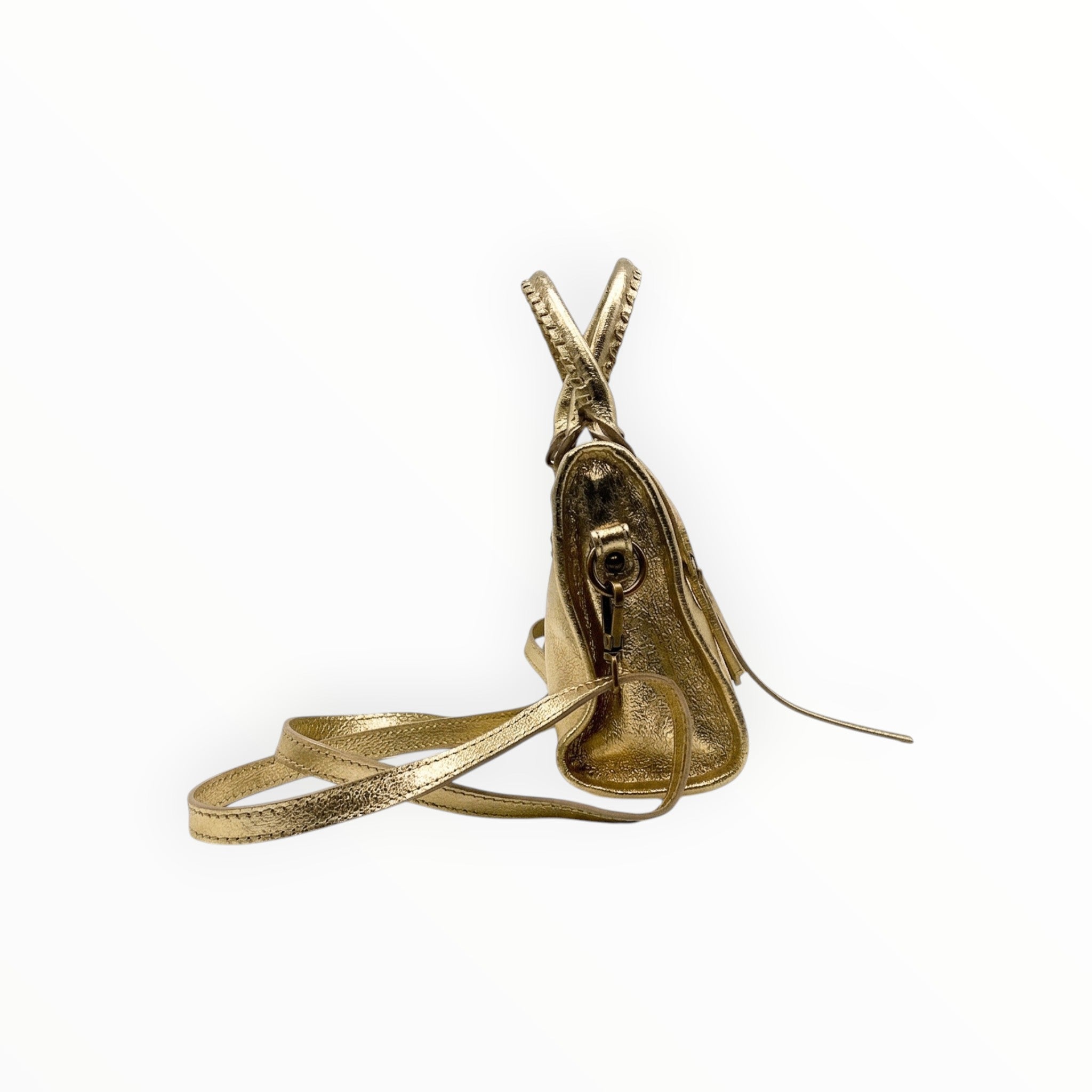 Sac à main cuir irisé Judith Mini LOUISA LEE - Sacs - LOUISA LEE