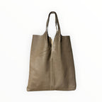 Sac cabas cuir grainé SAND LOUISA LEE - Sacs - LOUISA LEE