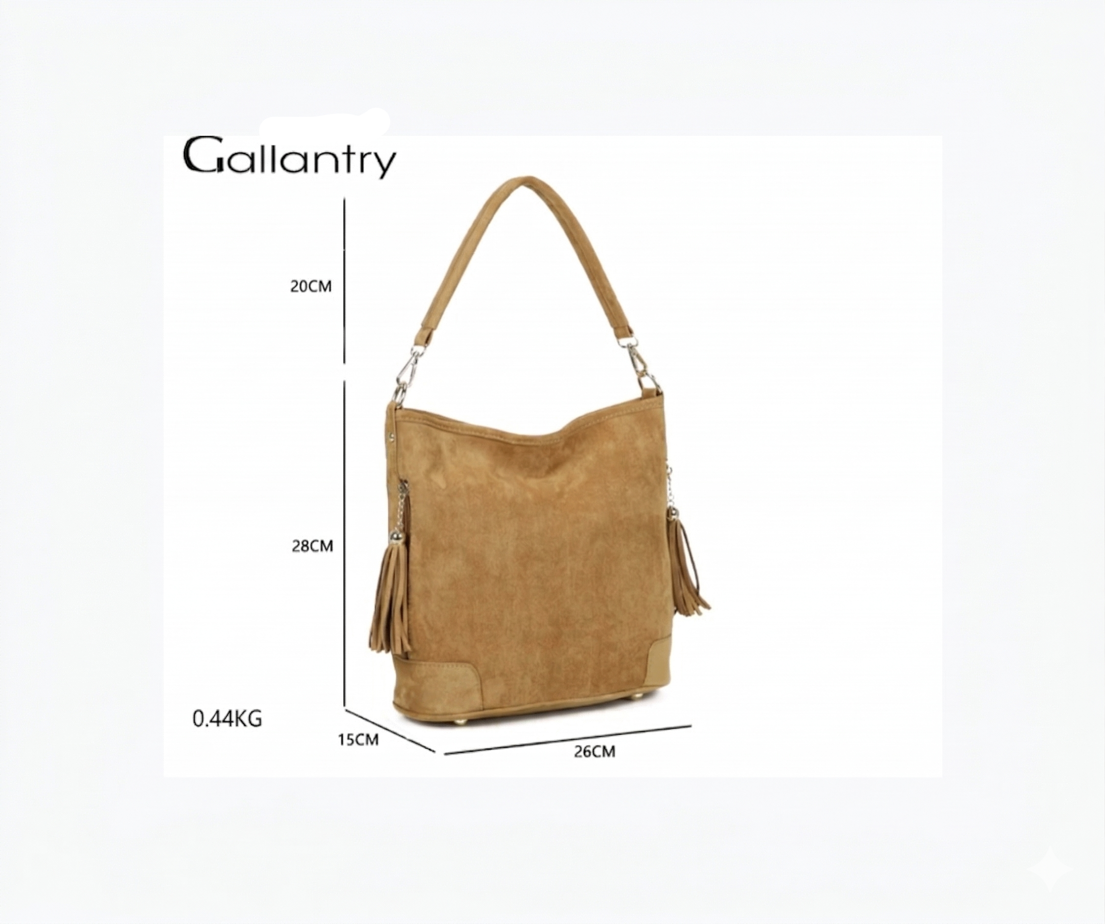 Sac à Main Suédine La Bohème Élégante GALLANTRY