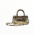 Sac à main cuir irisé Judith Mini LOUISA LEE - Sacs - LOUISA LEE