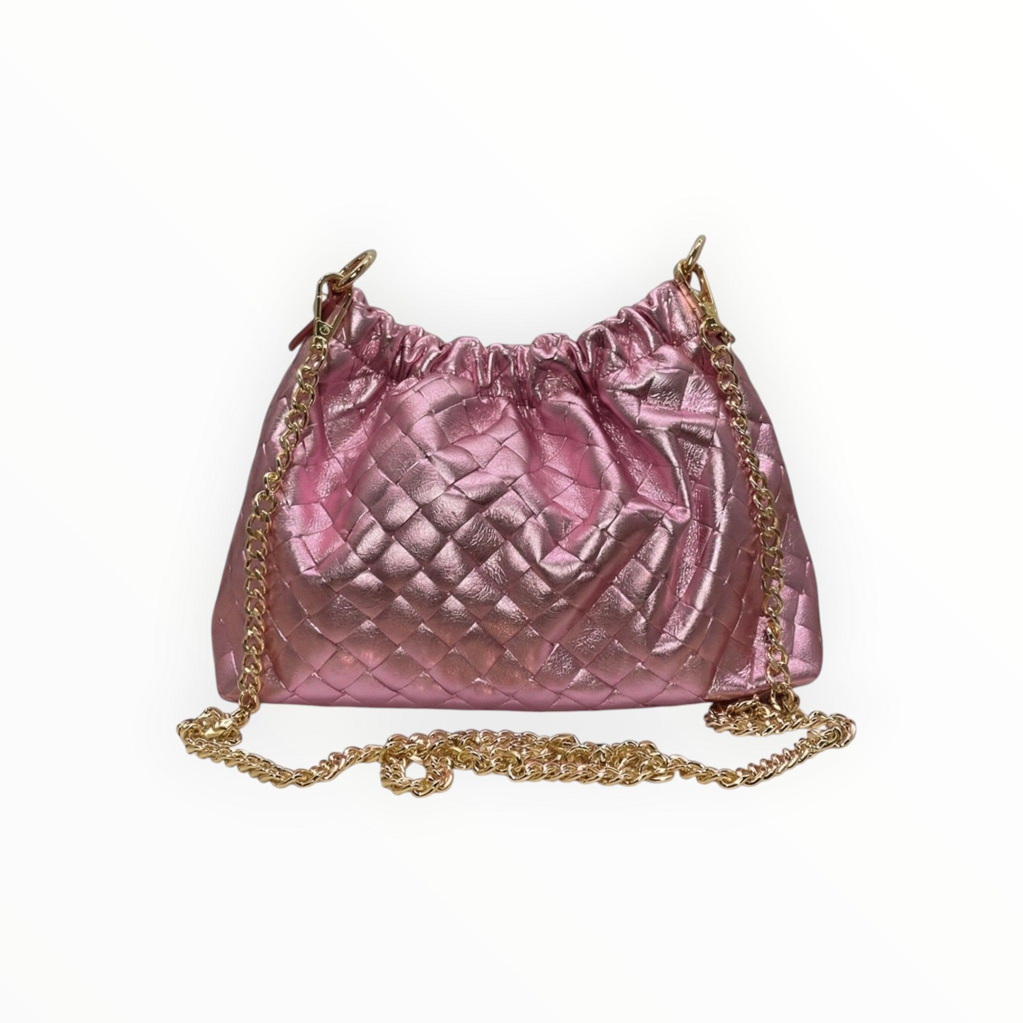 Sac cuir irisé tressé Plissa LOUISA LEE - Sacs - LOUISA LEE