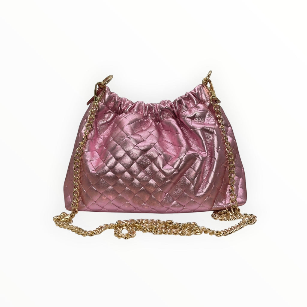 Sac cuir irisé tressé Plissa LOUISA LEE - Sacs - LOUISA LEE