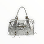 Sac à main cuir irisé Capucine M LOUISA LEE - Sacs - LOUISA LEE