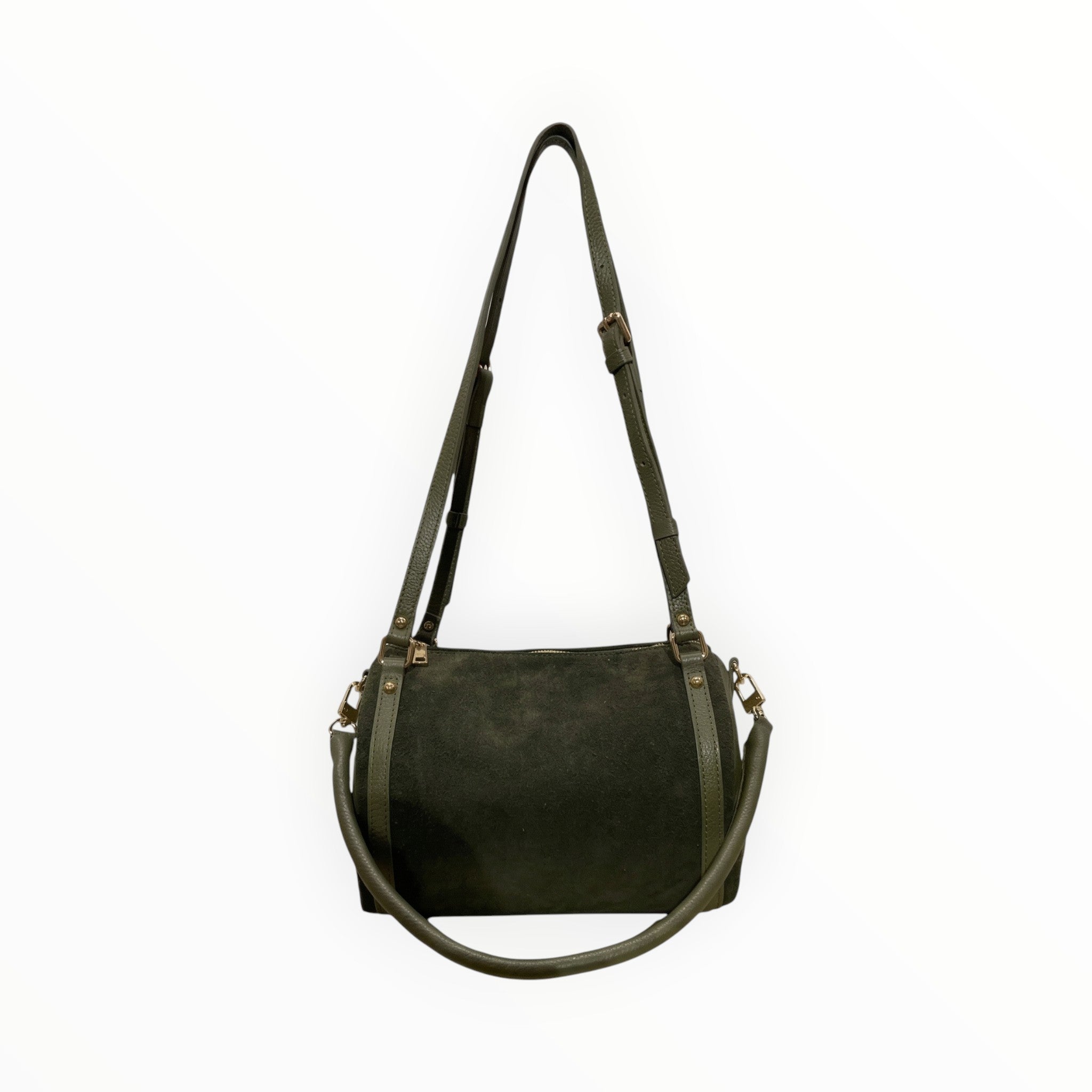 Sac bowling cuir suédé LOUISA LEE - Sacs - LOUISA LEE