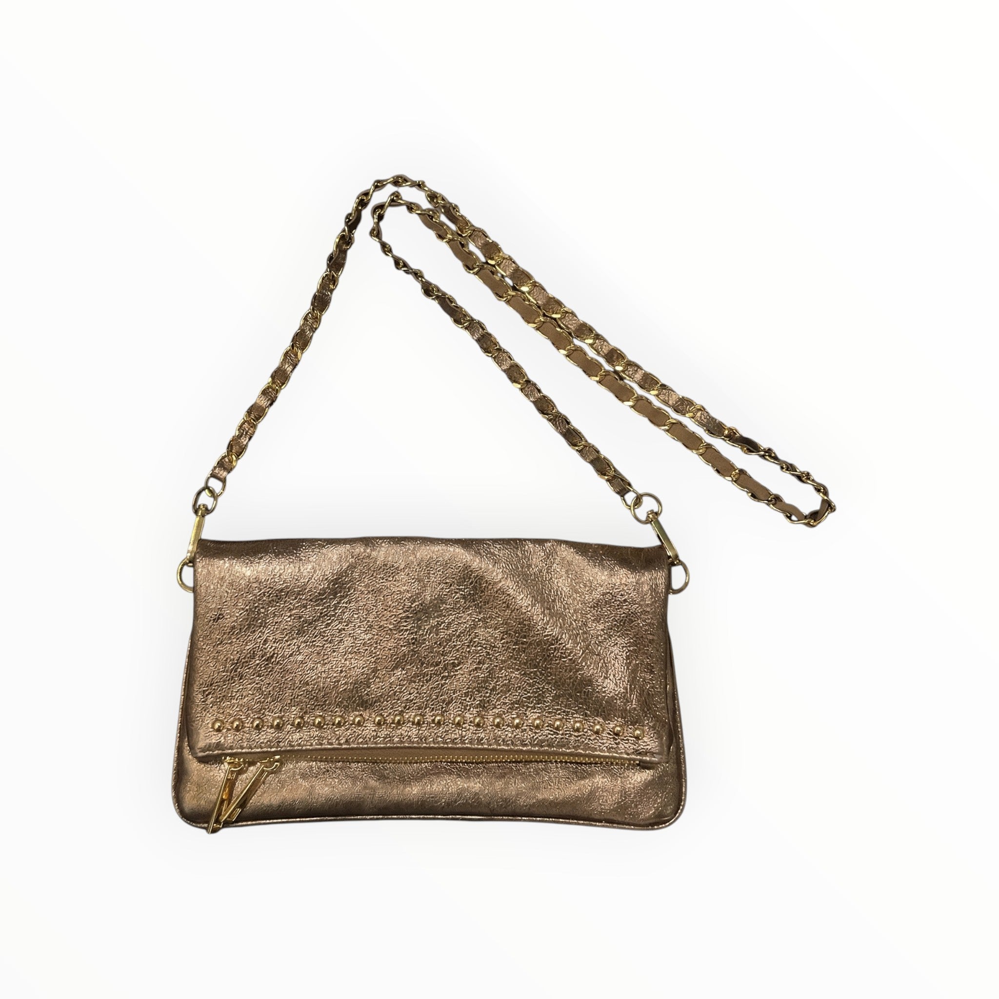 Pochette cuir irisé medium LOUISA LEE - Sacs - LOUISA LEE