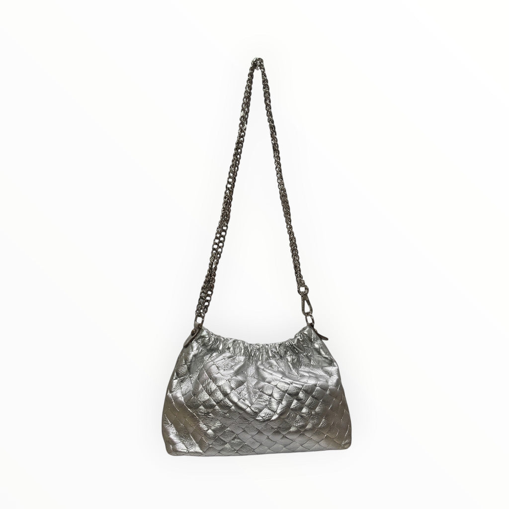 Sac cuir irisé tressé Plissa LOUISA LEE - Sacs - LOUISA LEE