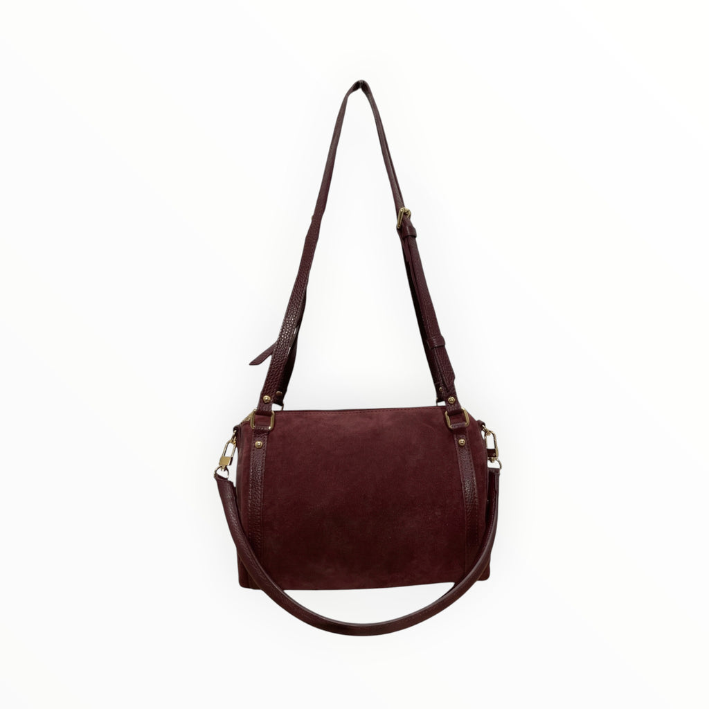 Sac bowling cuir suédé LOUISA LEE - Sacs - LOUISA LEE