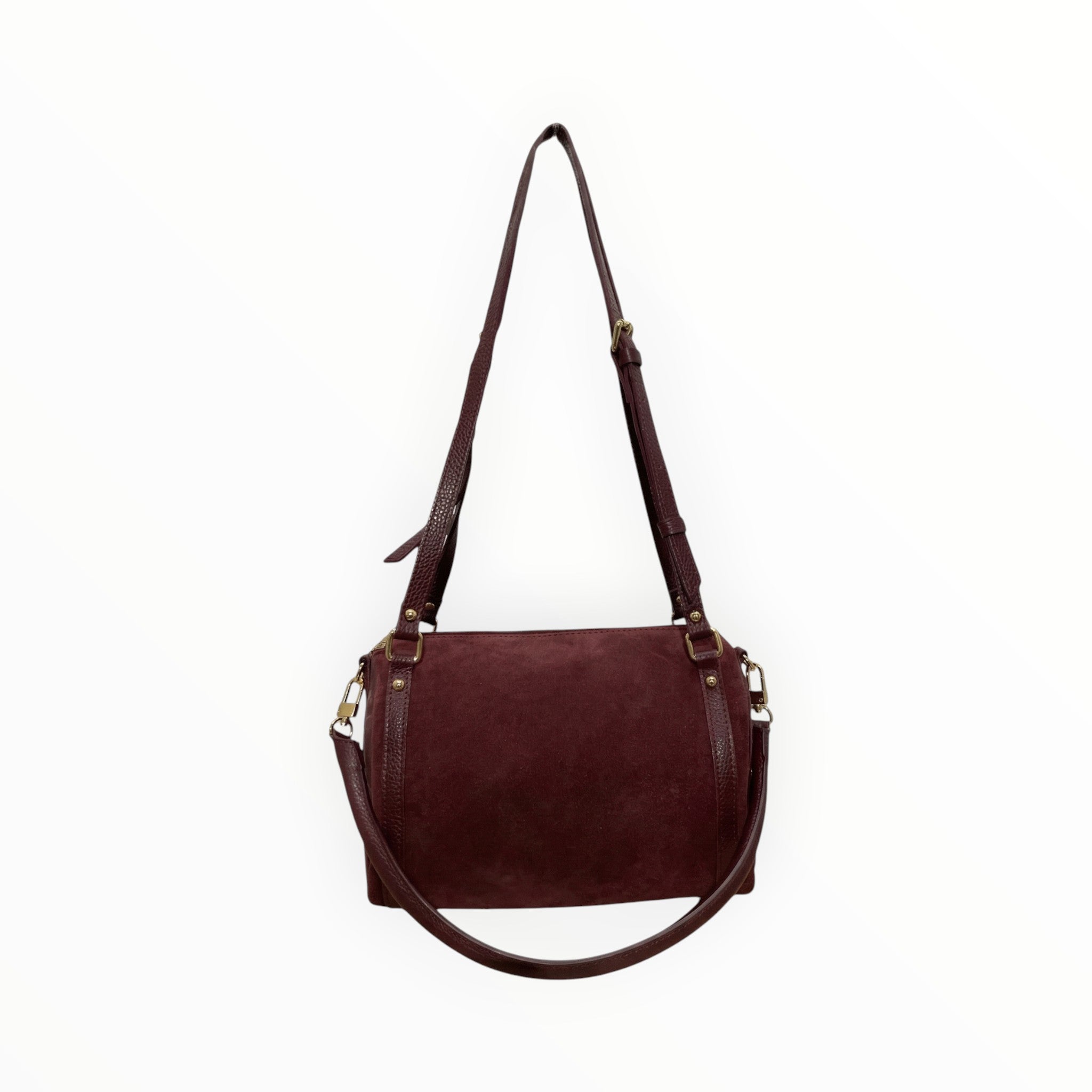Sac bowling cuir suédé LOUISA LEE - Sacs - LOUISA LEE