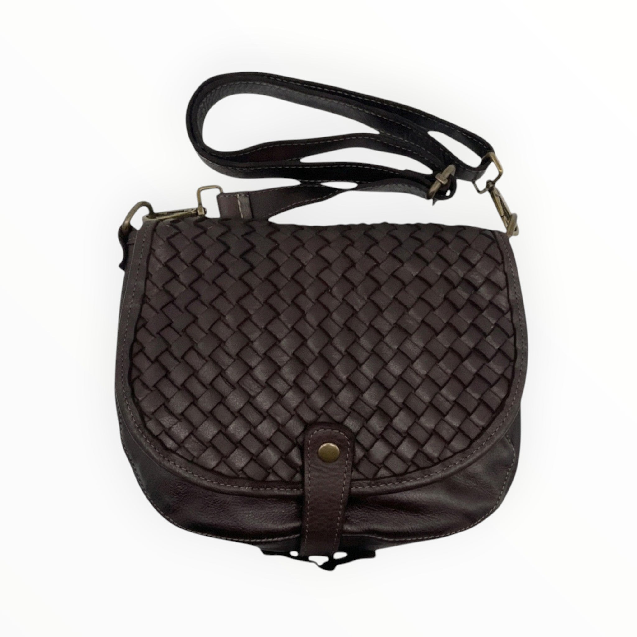 Sac bandoulière cuir Washed CECILIA LOUISA LEE - Sacs - LOUISA LEE