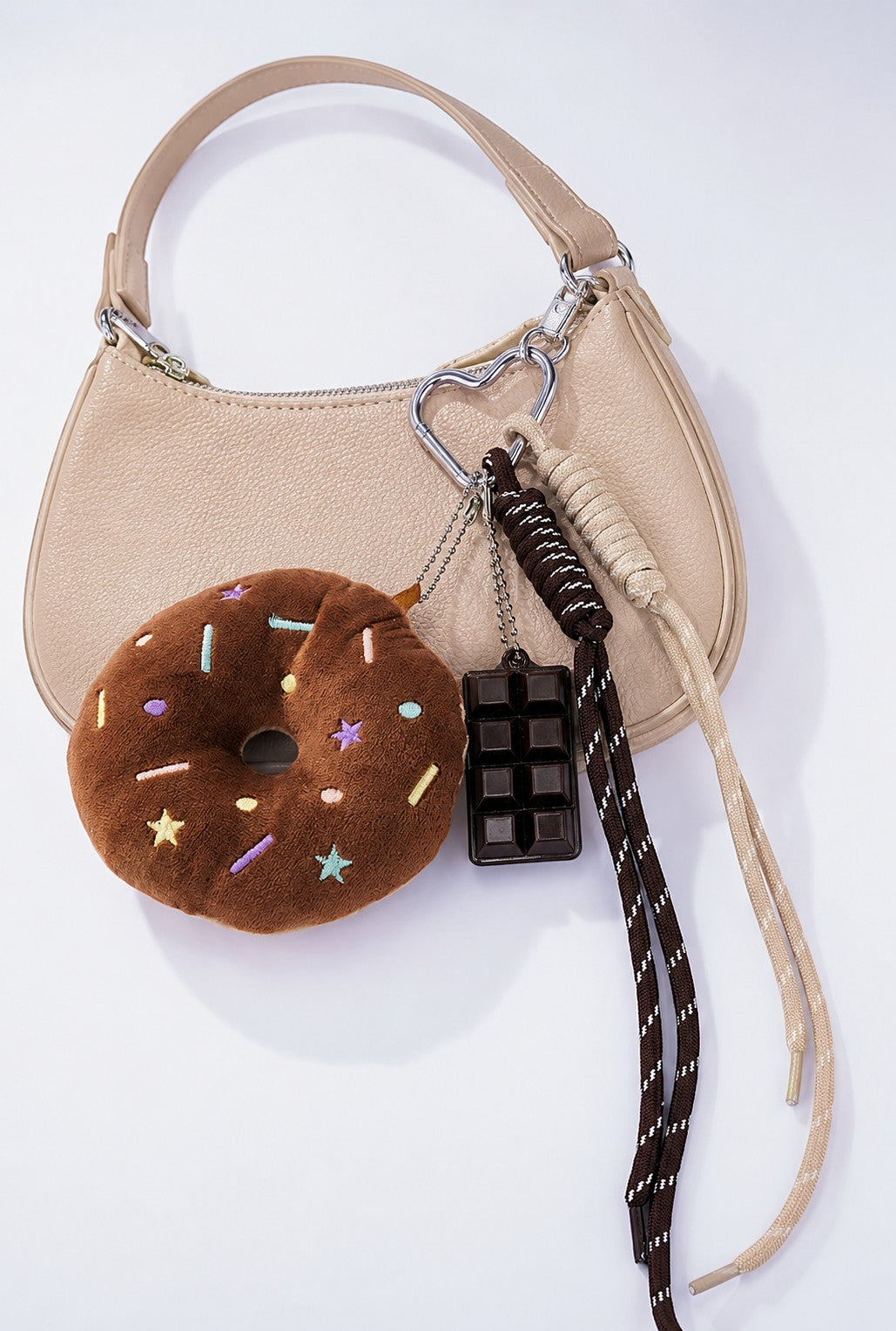 Grigri Sac & Porte-clé Donut Crochet ÉLINE L'ATELIER