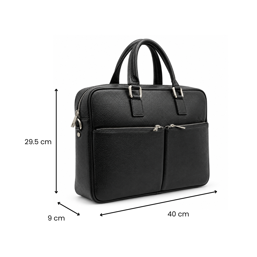 Sac porte-documents en cuir véritable GALLANTRY