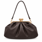 Sac à main en cuir à fermoir rétro GALLANTRY