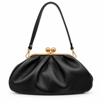 Sac à main en cuir à fermoir rétro GALLANTRY