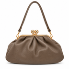 Sac à main en cuir à fermoir rétro GALLANTRY