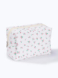 Trousse de maquillage à motifs cerises ÉLINE L’ATELIER
