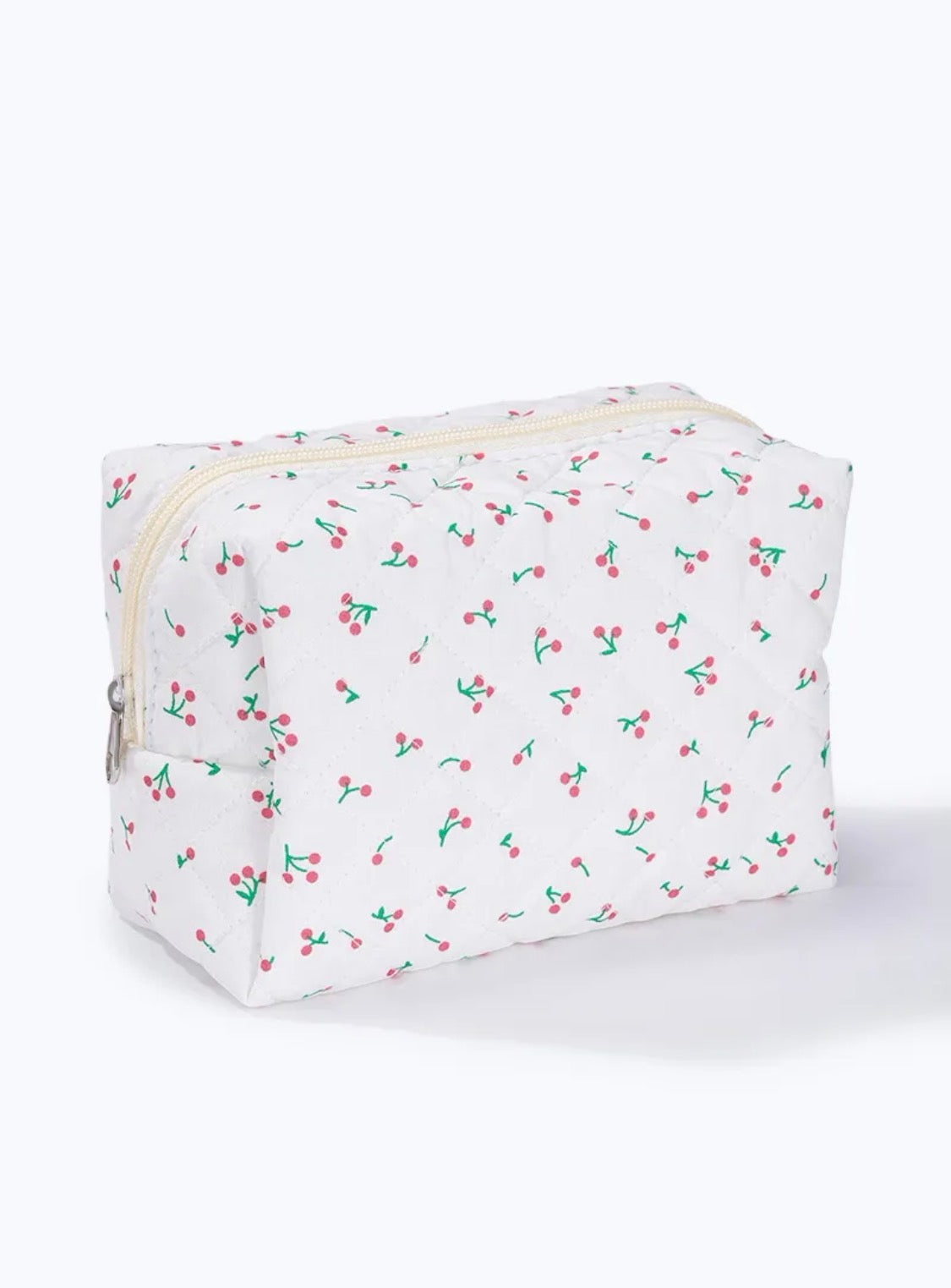 Trousse de maquillage à motifs cerises ÉLINE L’ATELIER