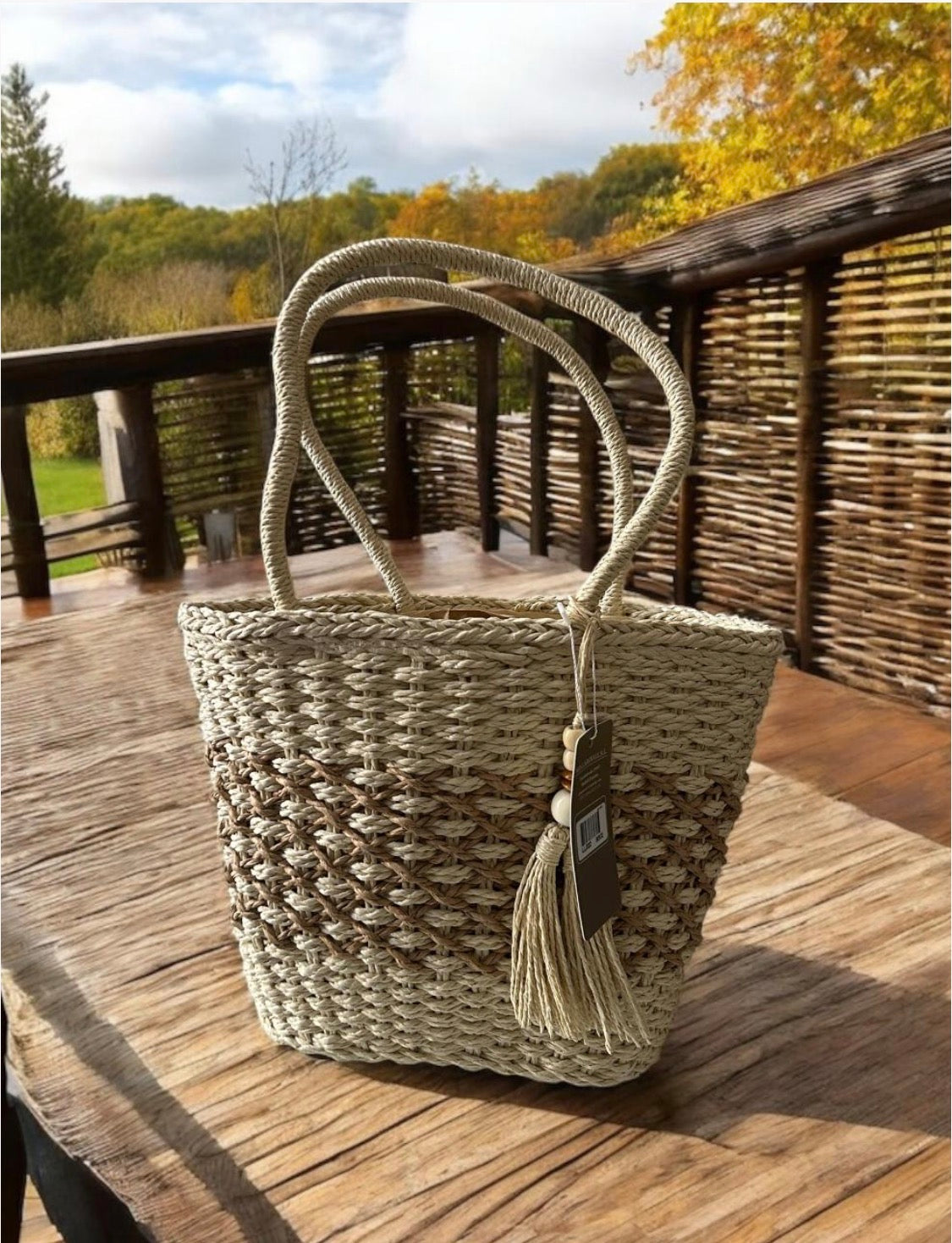 Sac Cabas  avec Fermeture Éclair Mia Larouge