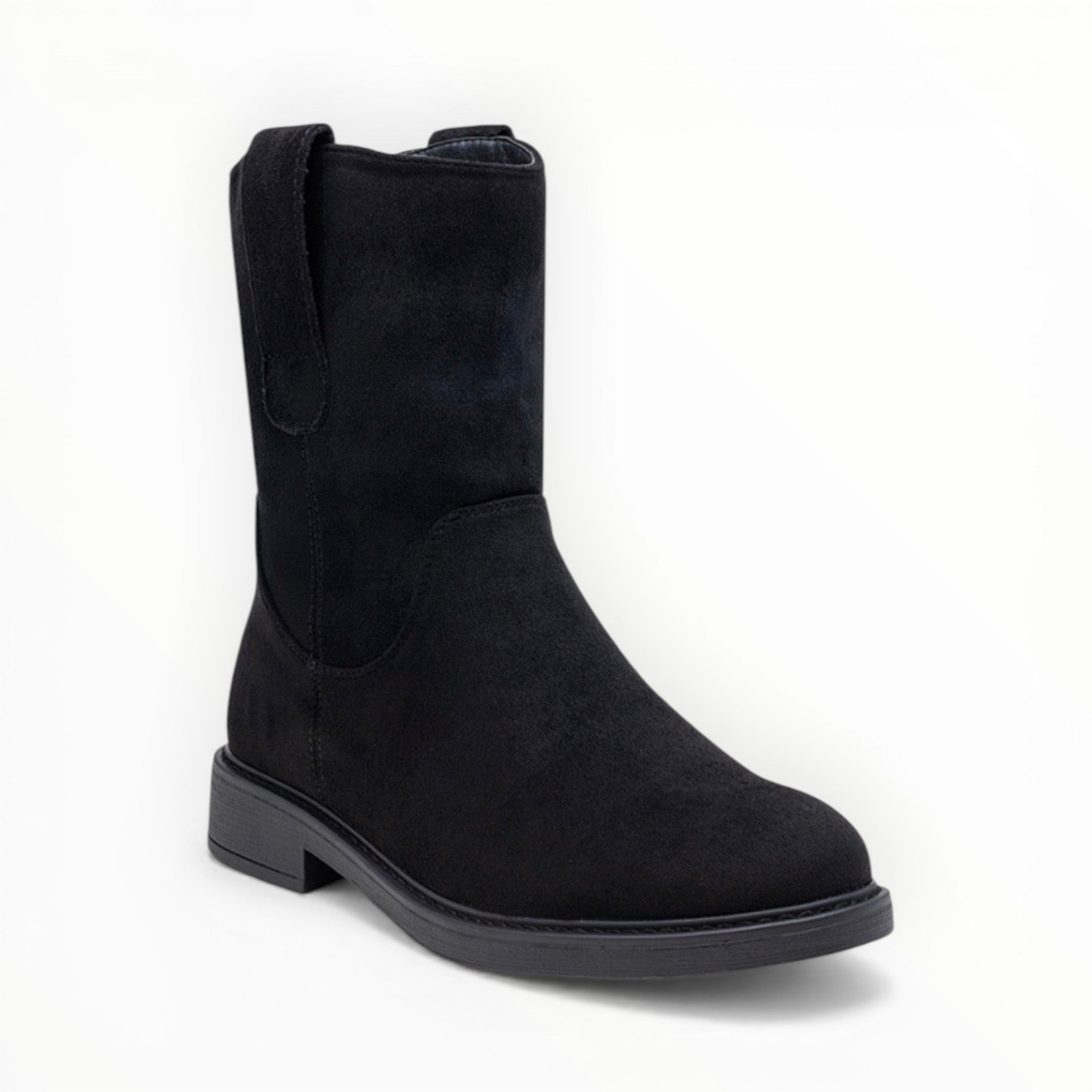 Bottines Suédine Élégantes LADY GLORY - Chaussures Femme - LADY GLORY