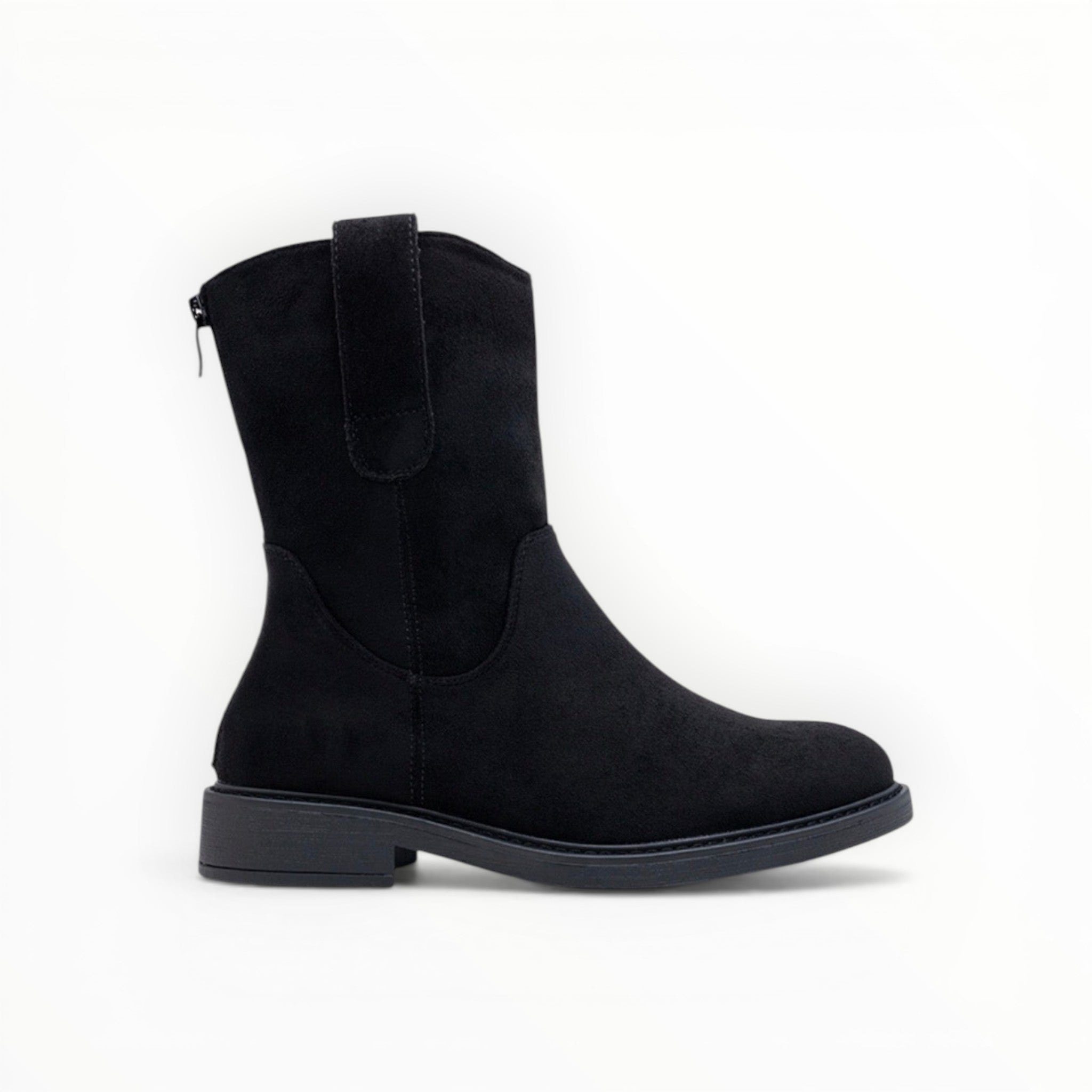Bottines Suédine Élégantes LADY GLORY - Chaussures Femme - LADY GLORY