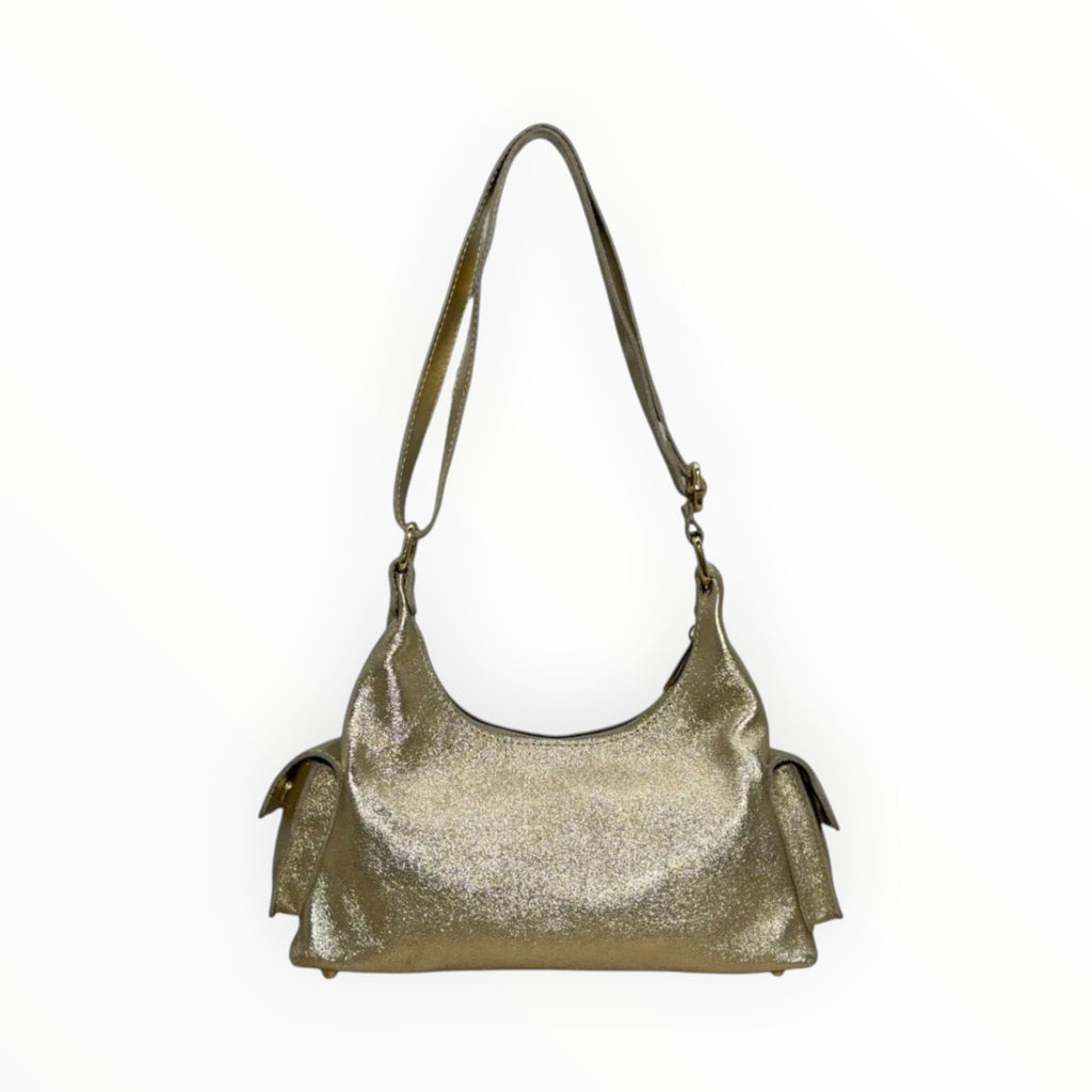 Sac Cuir Irisé Multipoches Dollar LOUISA LEE - Sacs - LOUISA LEE