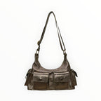 Sac Cuir Irisé Multipoches Dollar LOUISA LEE - Sacs - LOUISA LEE