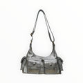 Sac Cuir Irisé Multipoches Dollar LOUISA LEE - Sacs - LOUISA LEE