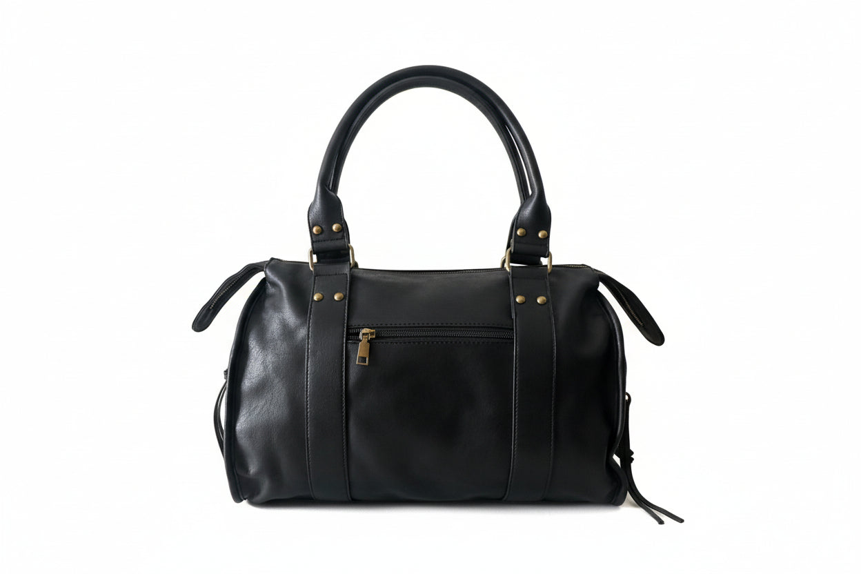 Sac A4 Aspect Cuir Vieilli