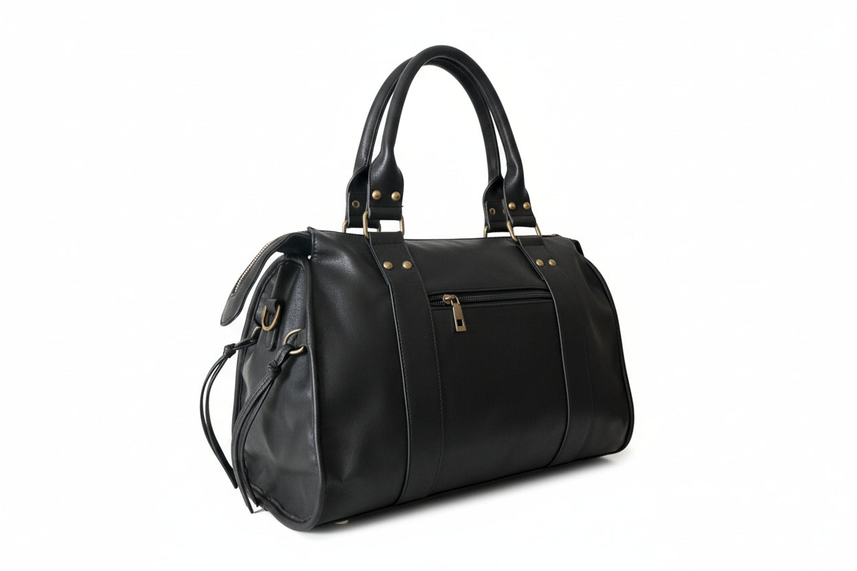Sac A4 Aspect Cuir Vieilli
