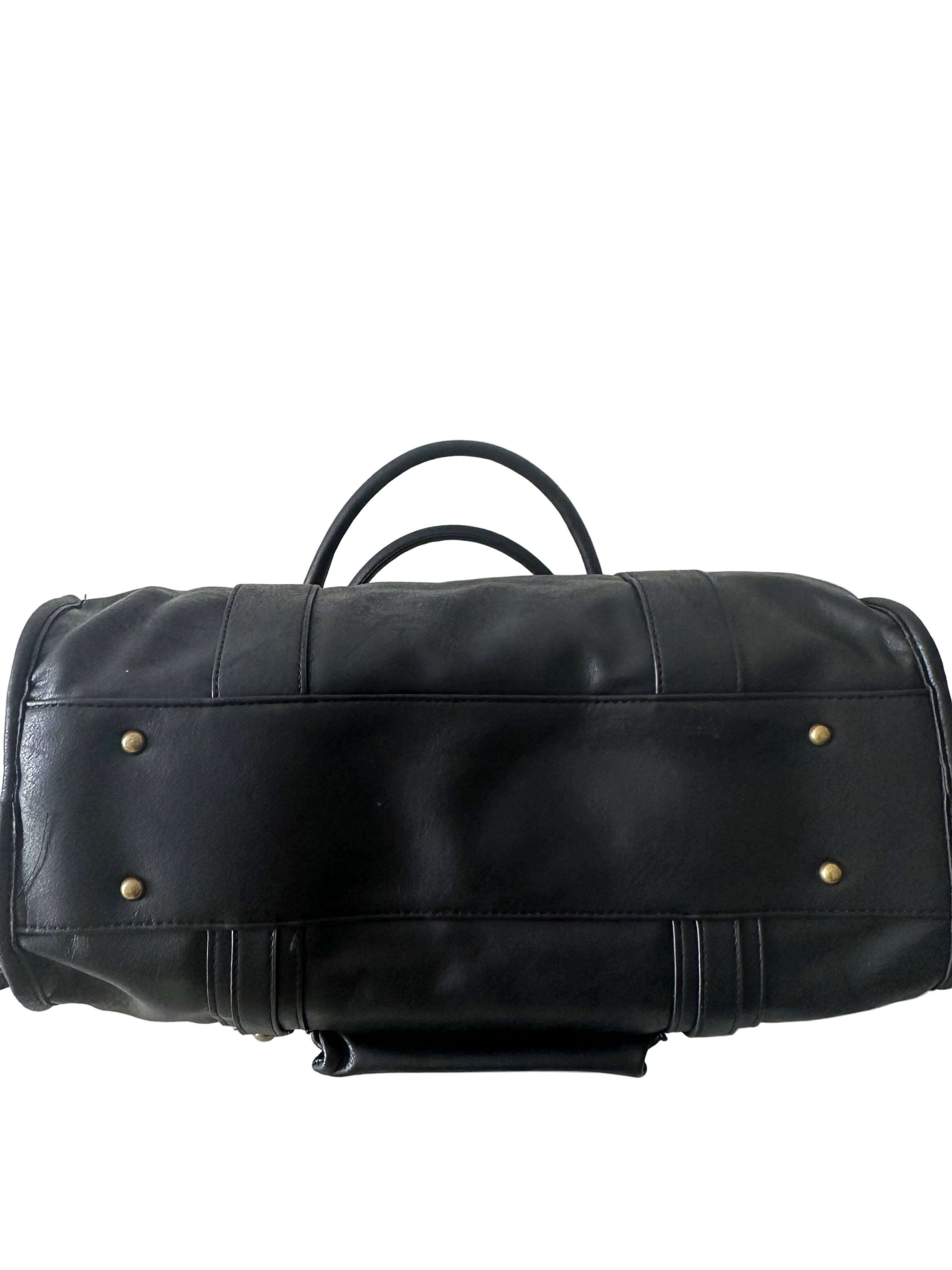 Sac A4 Aspect Cuir Vieilli