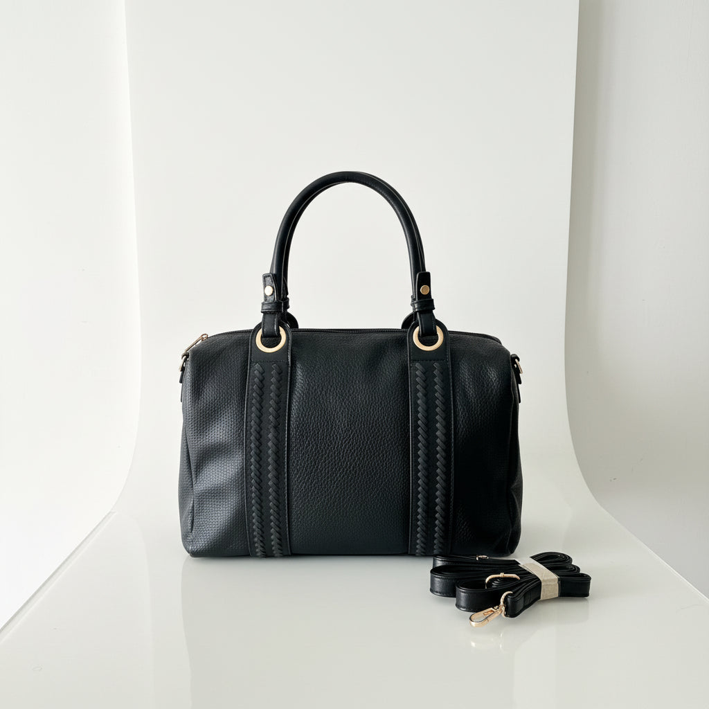 Sac à Main  Brillant Noir