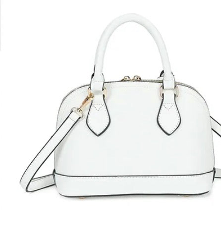 Sac à Main Compact Similicuir Double Poignée Bandoulière GALLANTRY