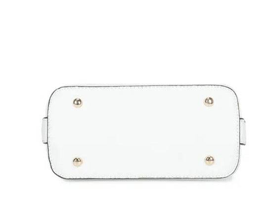 Sac à Main Compact Similicuir Double Poignée Bandoulière GALLANTRY