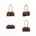 Sac à Main Similicuir Charm Ourson 2 Poches GALLANTRY - Sacs - GALLANTRY