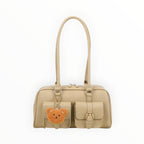 Sac à Main Similicuir Charm Ourson 2 Poches GALLANTRY - Sacs - GALLANTRY