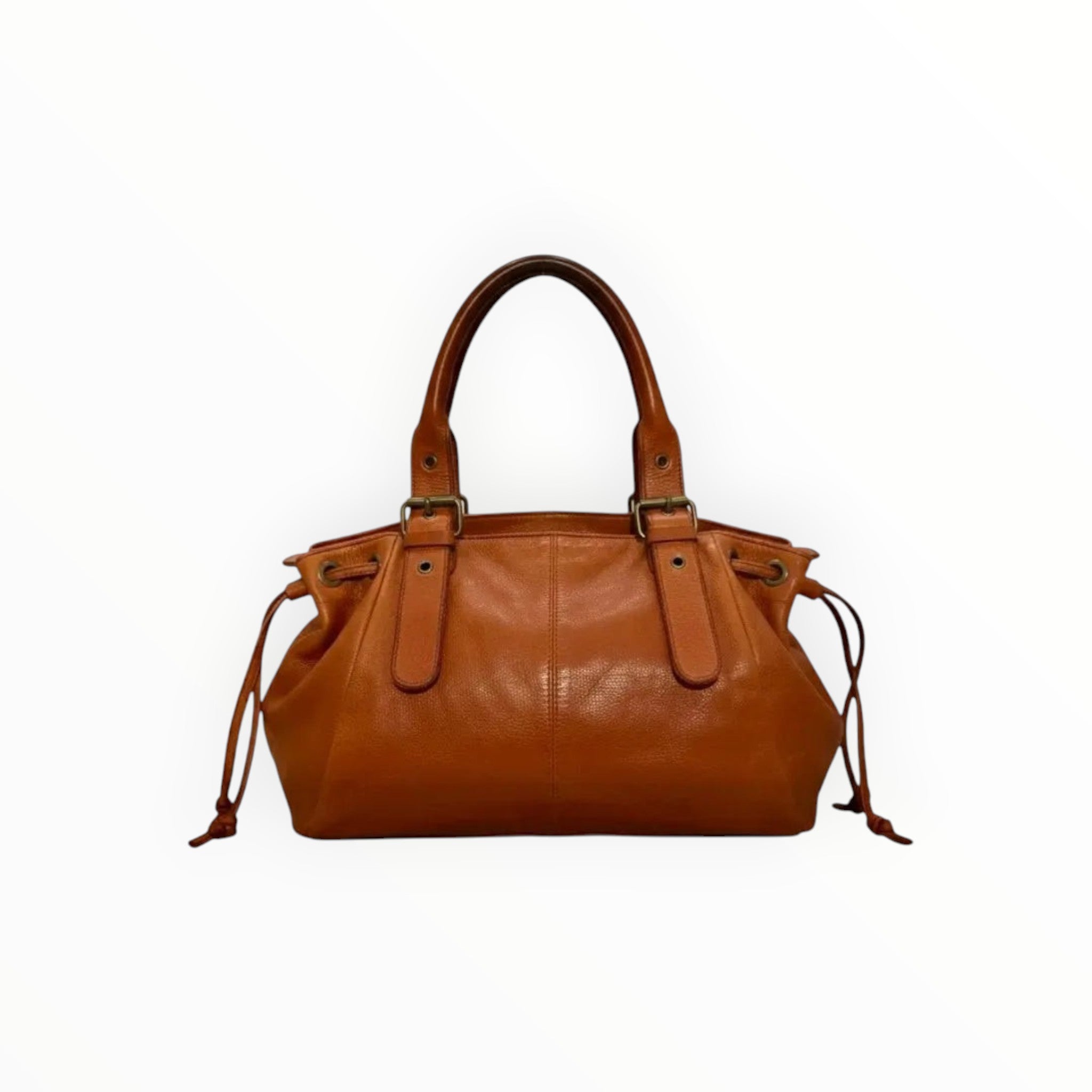 Sac Lacet Cuir Souple Washed Small LOUISA LEE - Sacs - LOUISA LEE