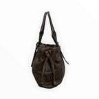 Sac Lacet Cuir Souple Washed Small LOUISA LEE