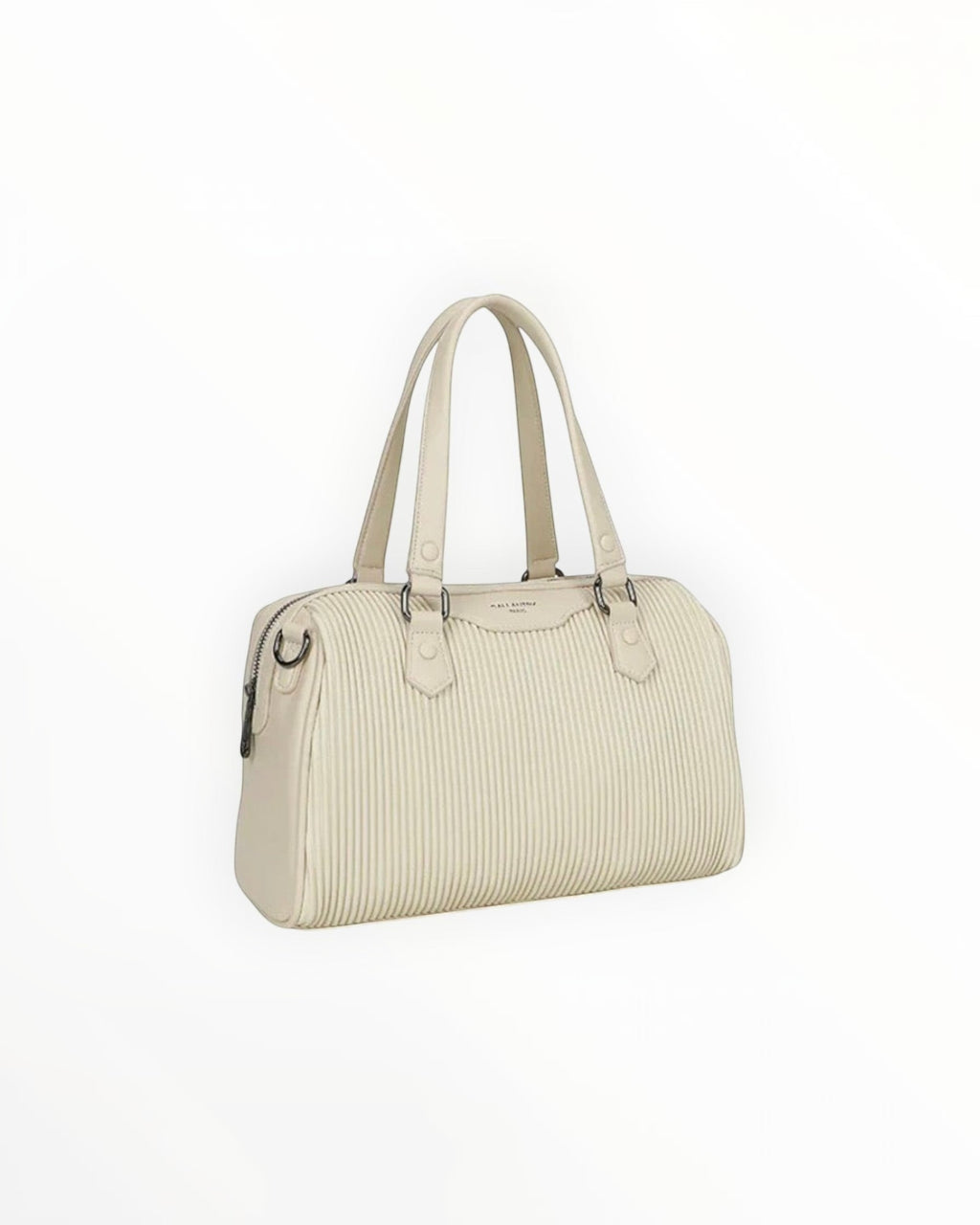 Sac Bowling GALLANTRY

Élégant et polyvalent, le Sac Bowling GALLANTRY allie style contemporain et praticité au quotidien. Sa silhouette structurée en simili cuir de qualité s'adapte aussi bien à une tenue casual qu'à un look plus habillé.