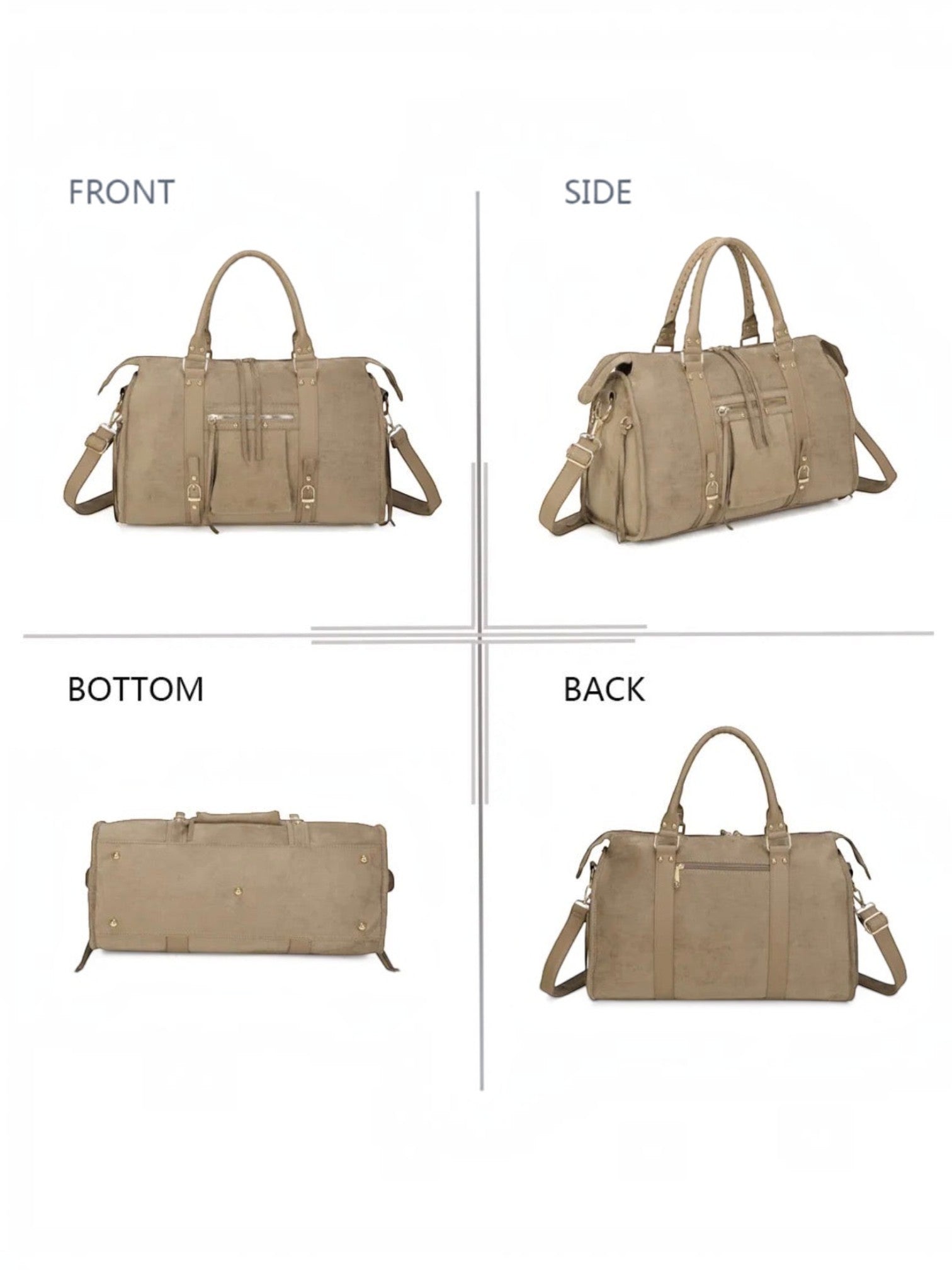 Sac Suédine format A4 GALLANTRY - Sacs - GALLANTRY