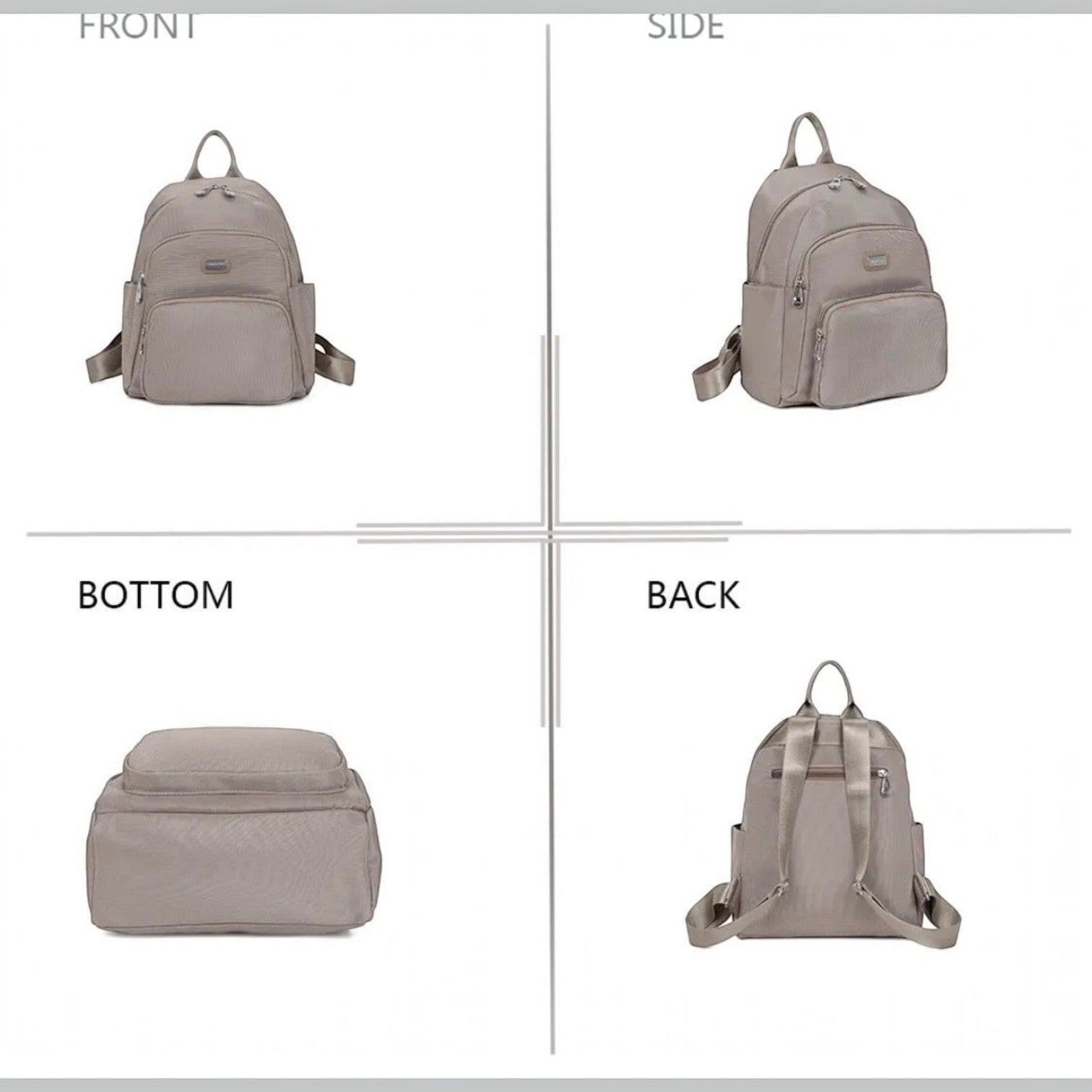 Sac à dos femme multi-poches – Léger, élégant et pratique