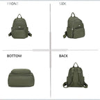 Sac à dos femme multi-poches – Léger, élégant et pratique