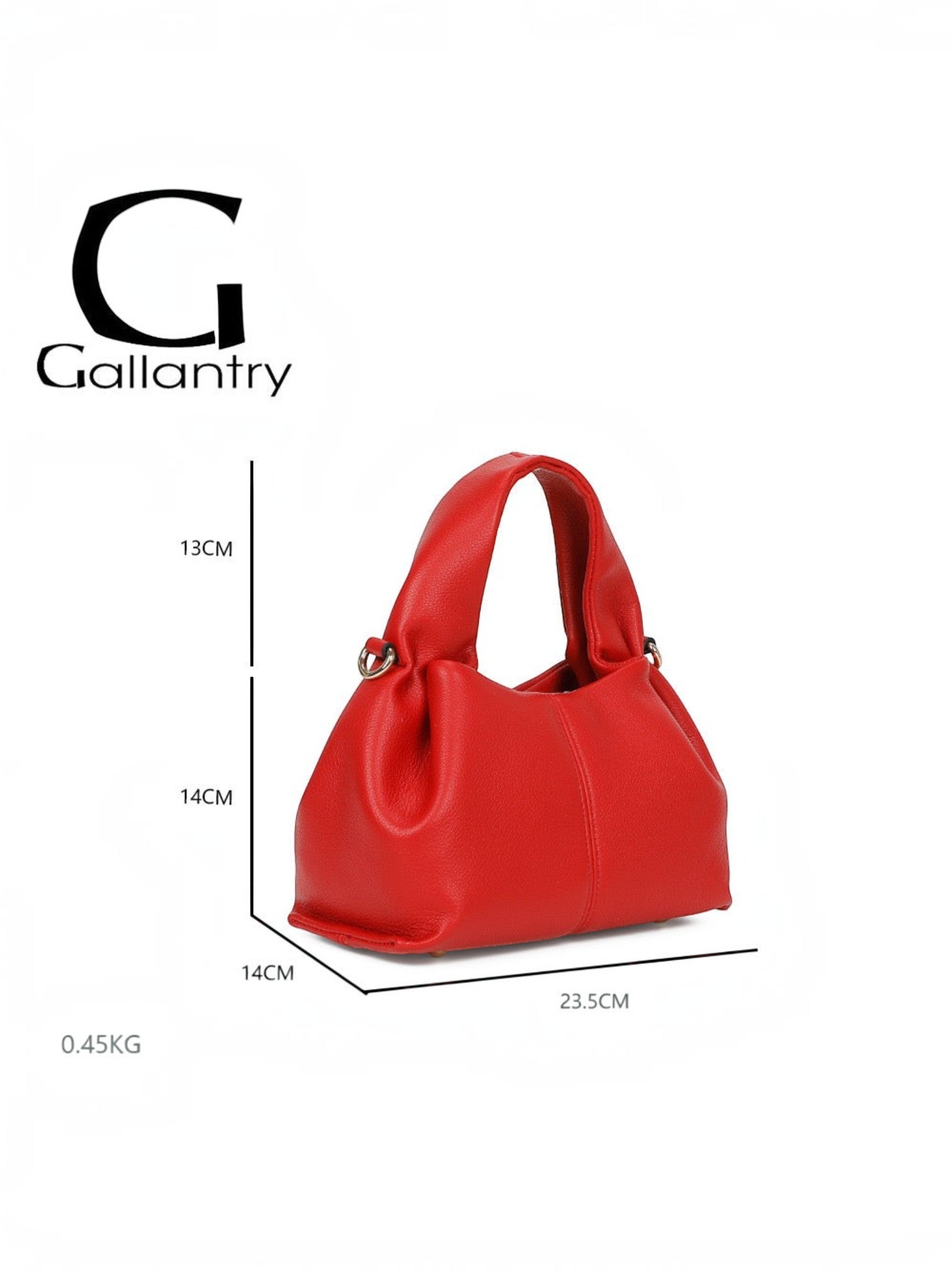 Sac à main grainé GALLANTRY