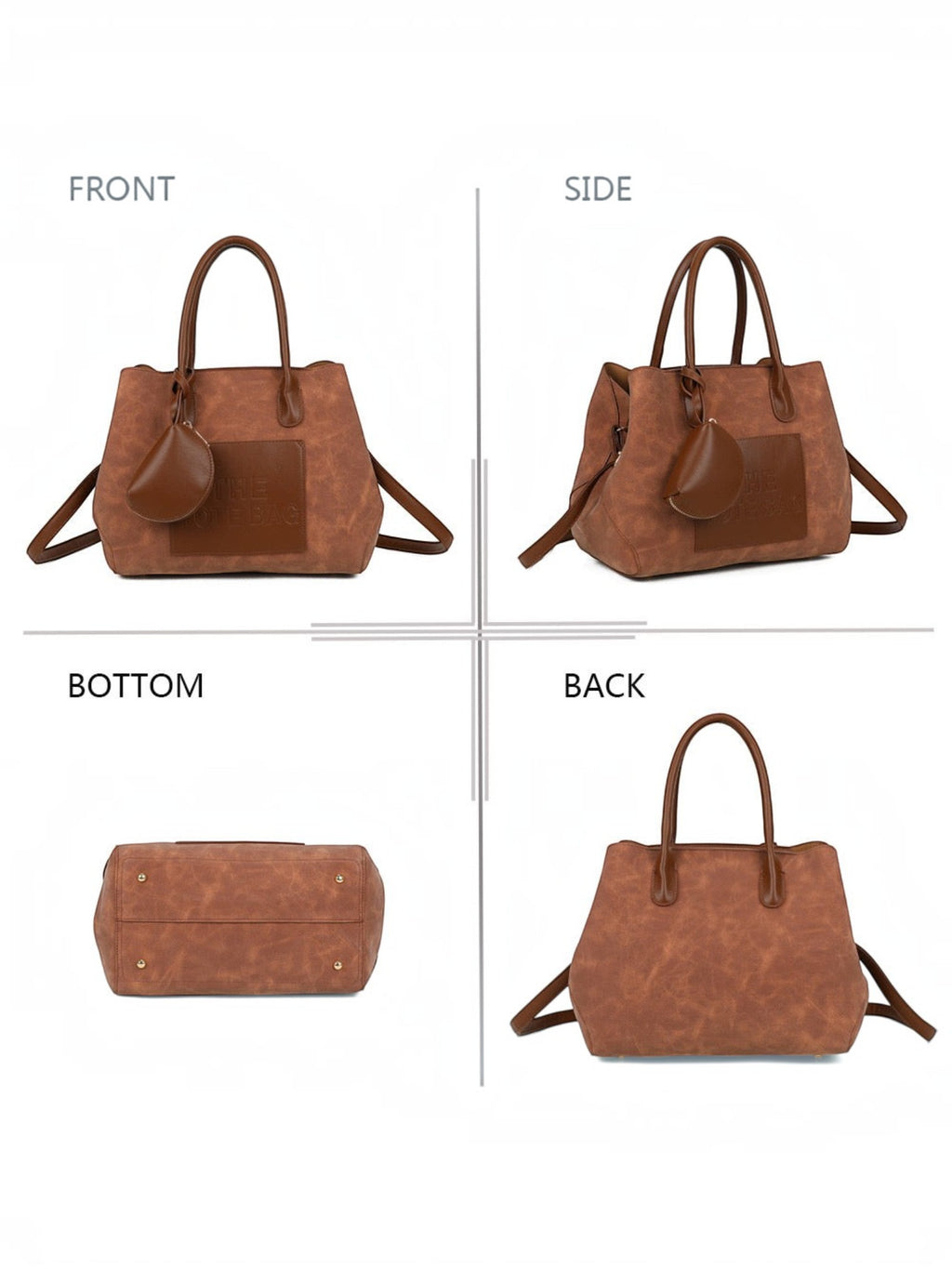 Sac cabas effet vieilli