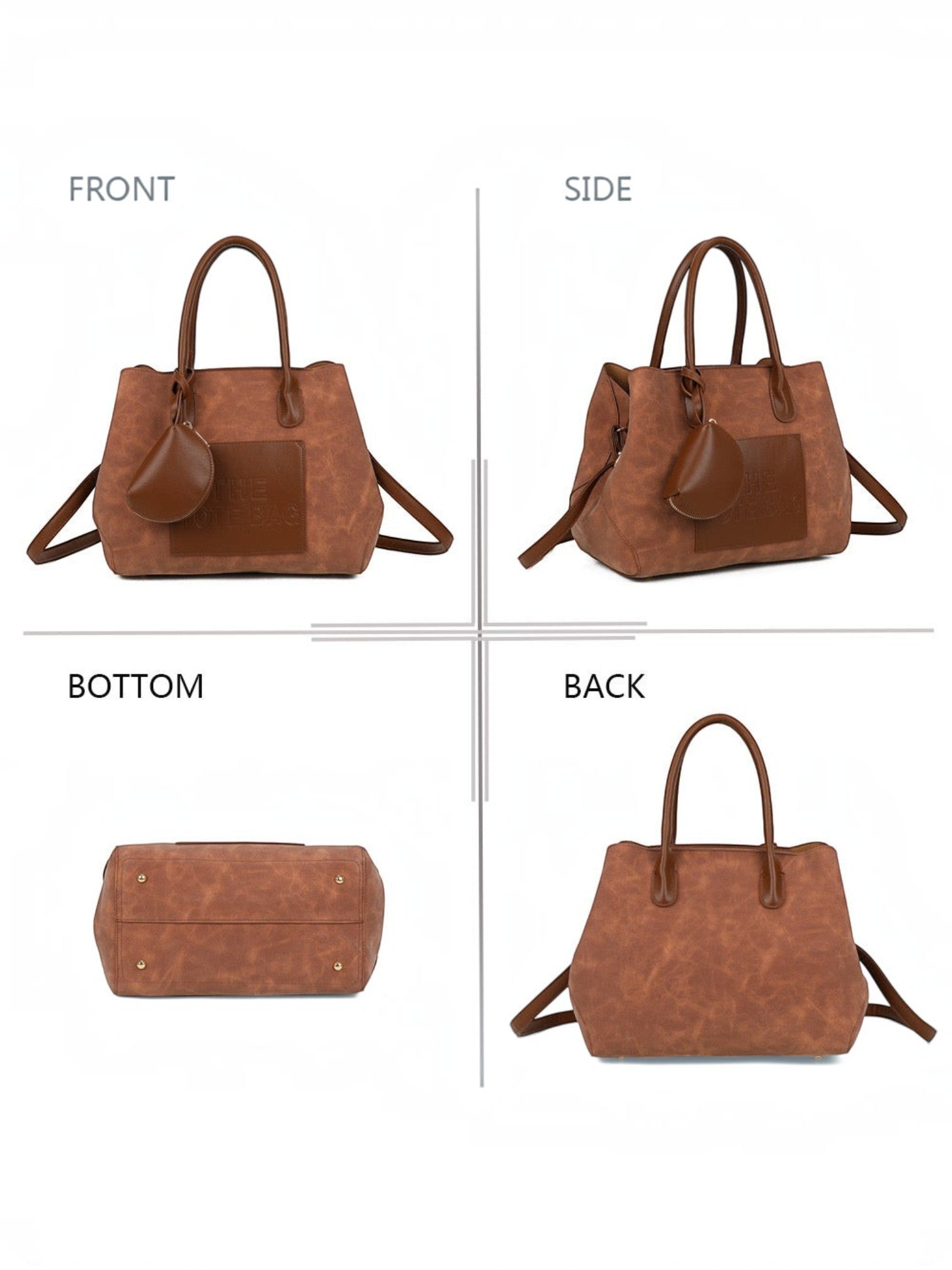 Sac cabas effet vieilli