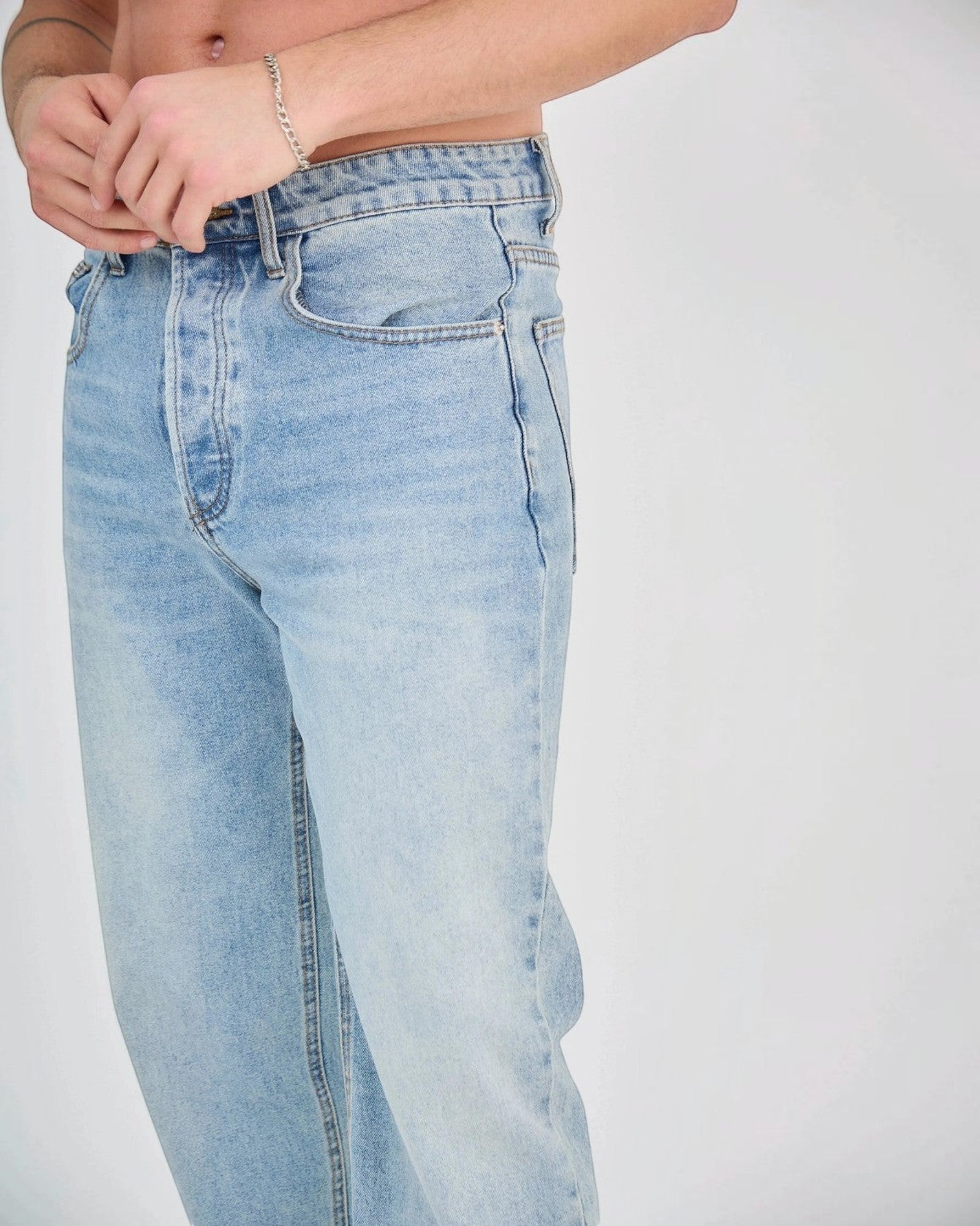 Jean Bleu Clair Classique TOP MONDAY