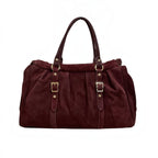 Sac à main Cuir Suède LYDIA LOUISA LEE