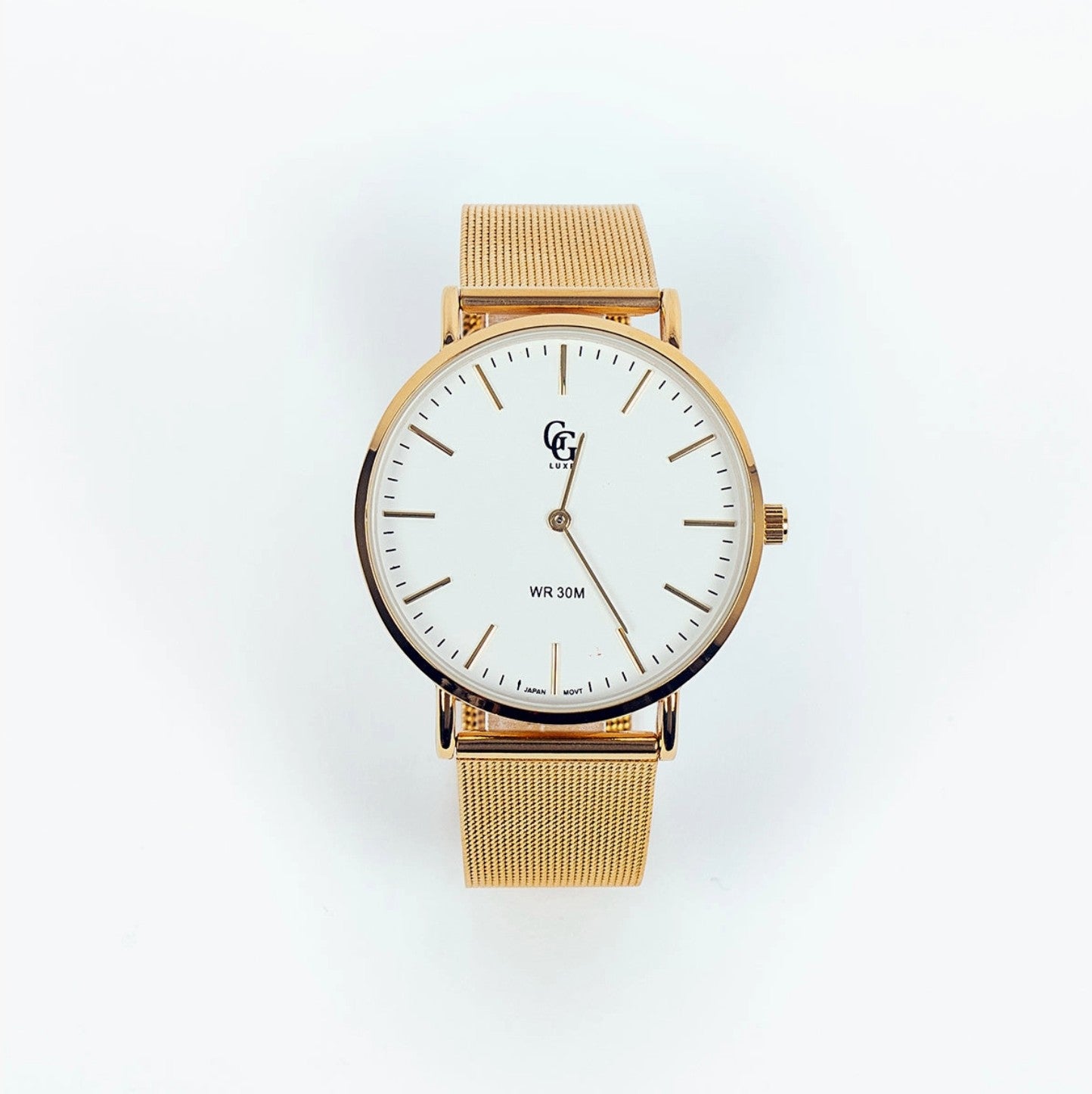 Montre Valentin Gold White GG LUXE WATCH