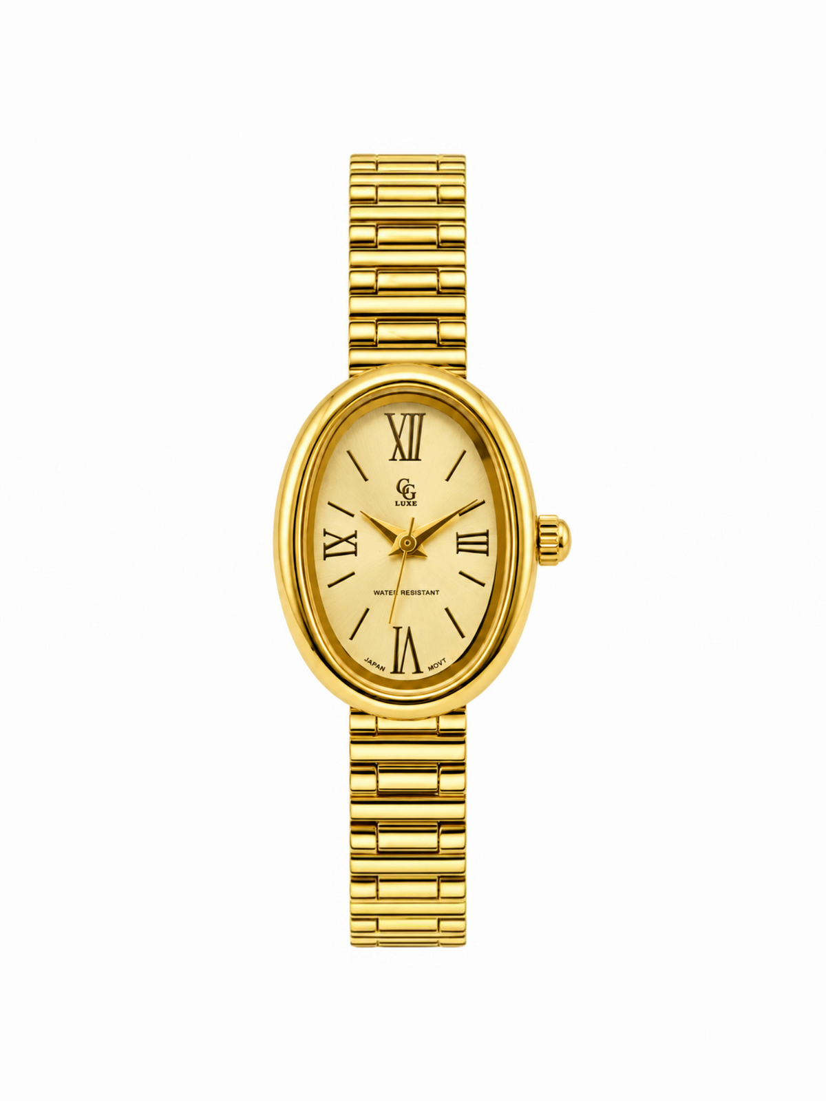 Montre Lolie ovale en acier inoxydable FASHION TIME